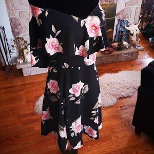 Floral Midi Dress